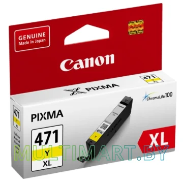Картридж Canon CLI-471Y XL